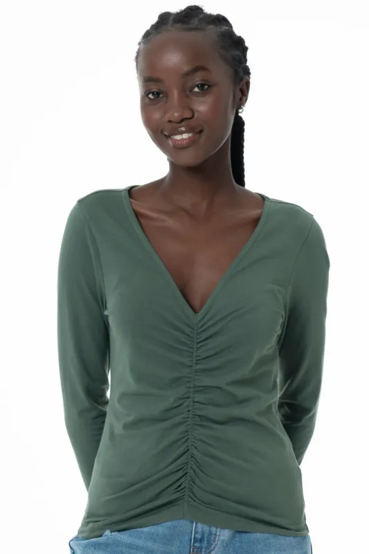 Rouched Top sold by Refinery