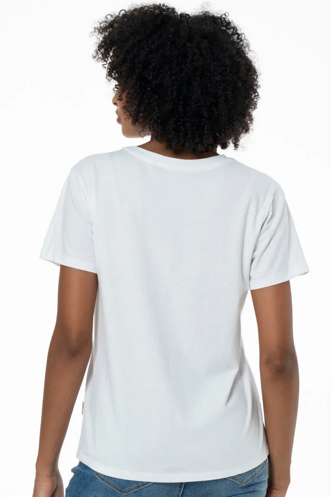 Statement T-Shirt _ 141573 _ White sold by Refinery product image thumbnail 3