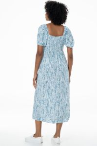 Puff-Sleeve Shift Dress _ 141335 _ Multi sold by Refinery