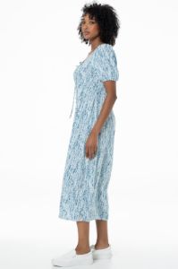 Puff-Sleeve Shift Dress _ 141335 _ Multi sold by Refinery