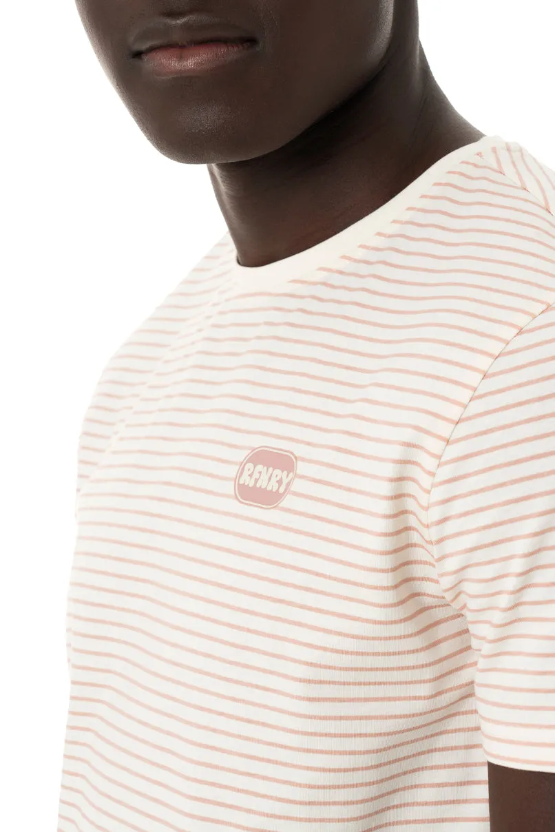 Stripe T-Shirt _ 150343 _ Light Pink sold by Refinery product image thumbnail 4