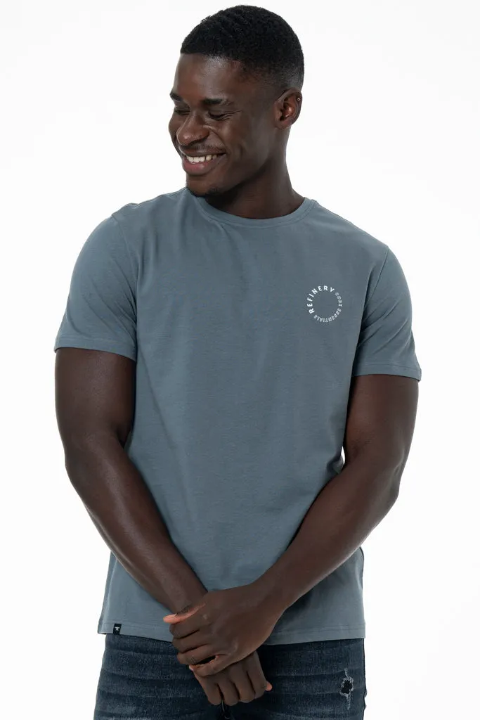 Core T-Shirt _ 141366 _ Charcoal sold by Refinery