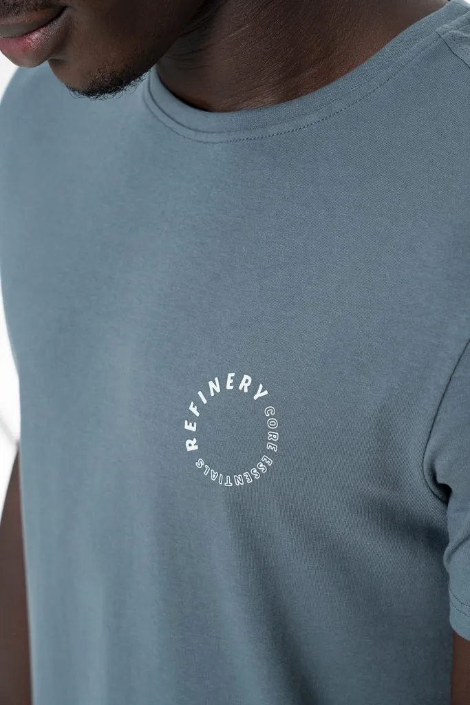 Core T-Shirt _ 141366 _ Charcoal sold by Refinery product image thumbnail 4