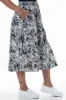 Poplin Skirt _ 147244 _ Black sold by Refinery