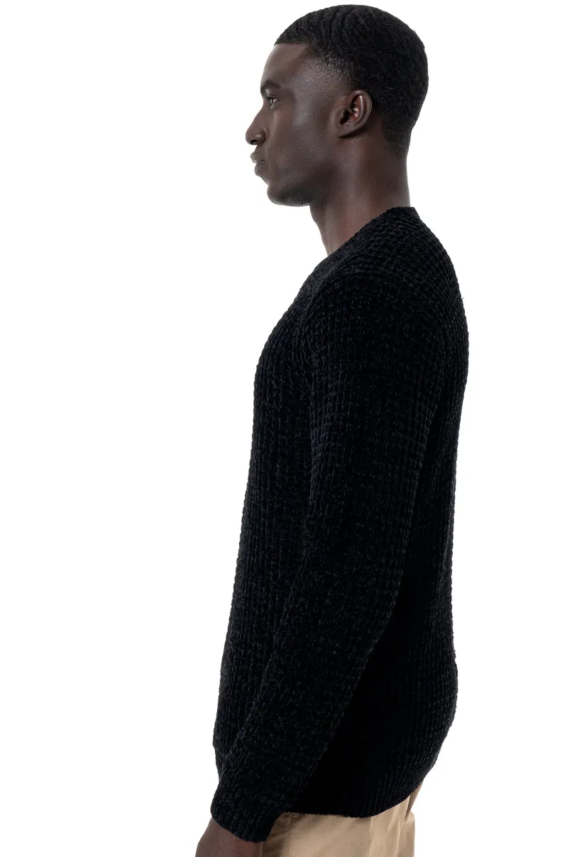 Crew Neck Jumper _ 146671 _ Black sold by Refinery product image thumbnail 2