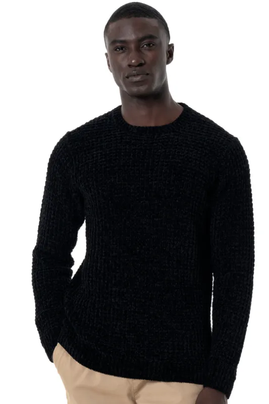 Crew Neck Jumper _ 146671 _ Black sold by Refinery