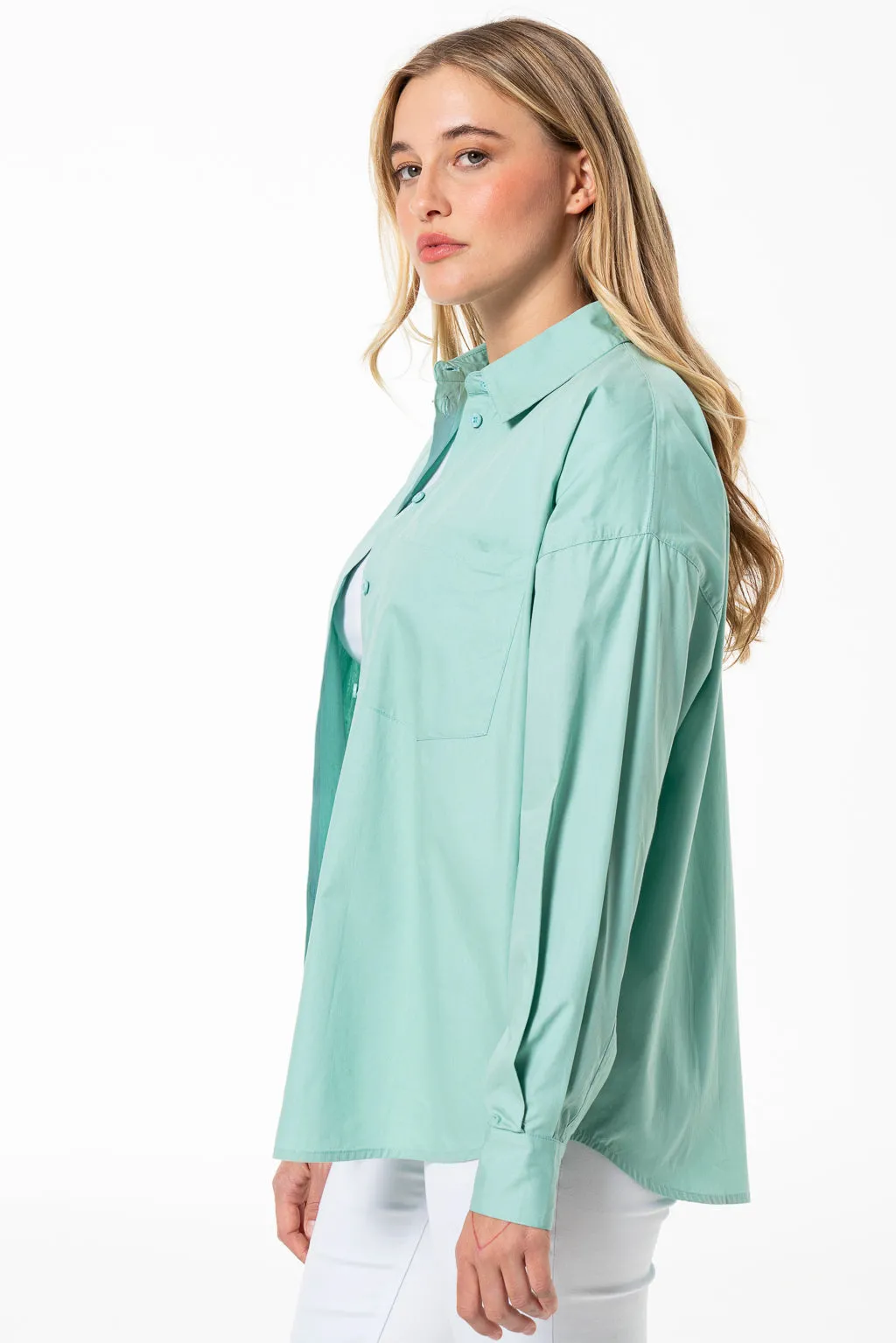Overshirt _ 141555 _ Green sold by Refinery product image thumbnail 4