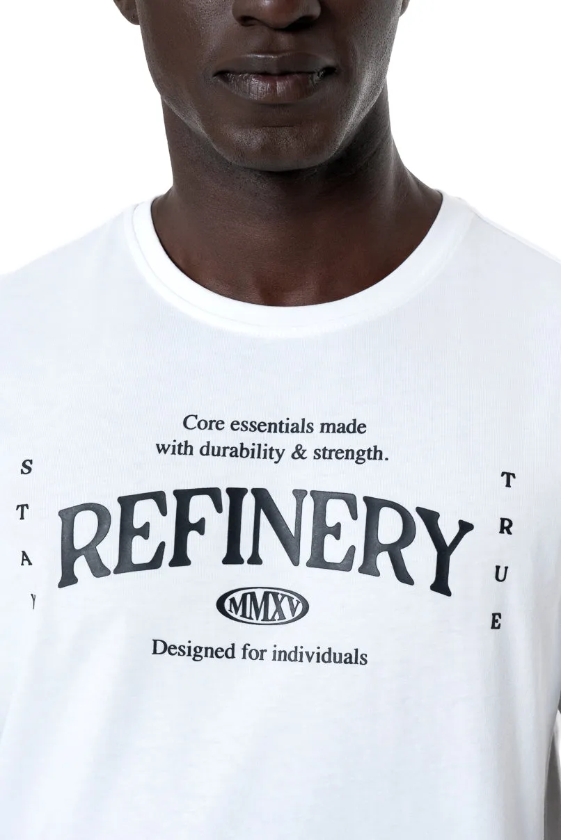 Branded T-Shirt _ 146131 _ Optic White sold by Refinery product image thumbnail 4