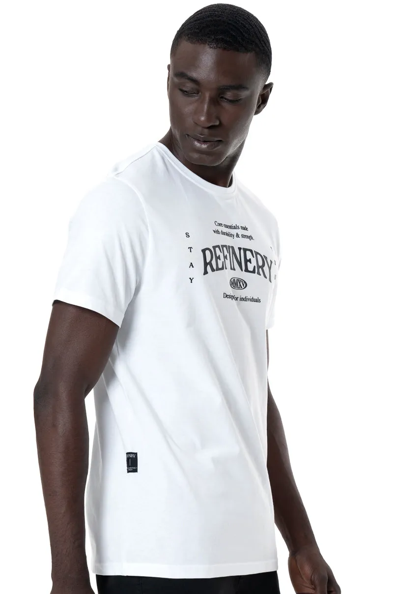 Branded T-Shirt _ 146131 _ Optic White sold by Refinery product image thumbnail 2