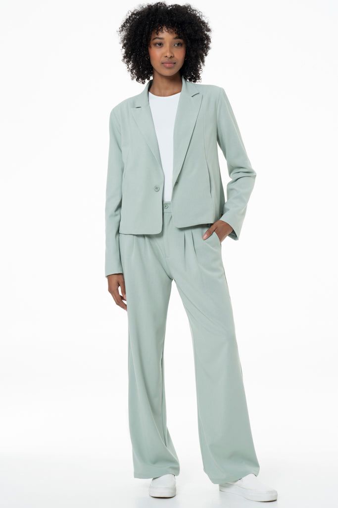 Wide Leg Pants _ 141731 _ Sage sold by Refinery product image thumbnail 2