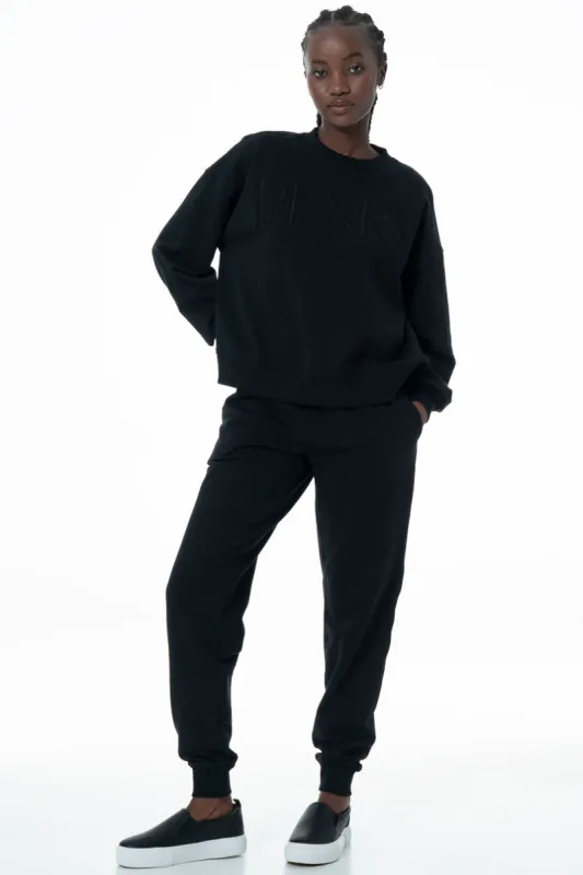 Sweat Top _ 145624 _ Black sold by Refinery
