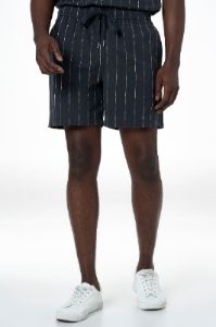 Striped Shorts _ 143826 _ Black sold by Refinery