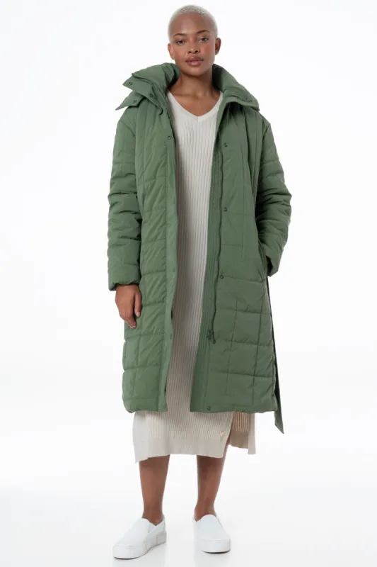 Quilted Puffer Coat _ 146369 _ Fatigue sold by Refinery