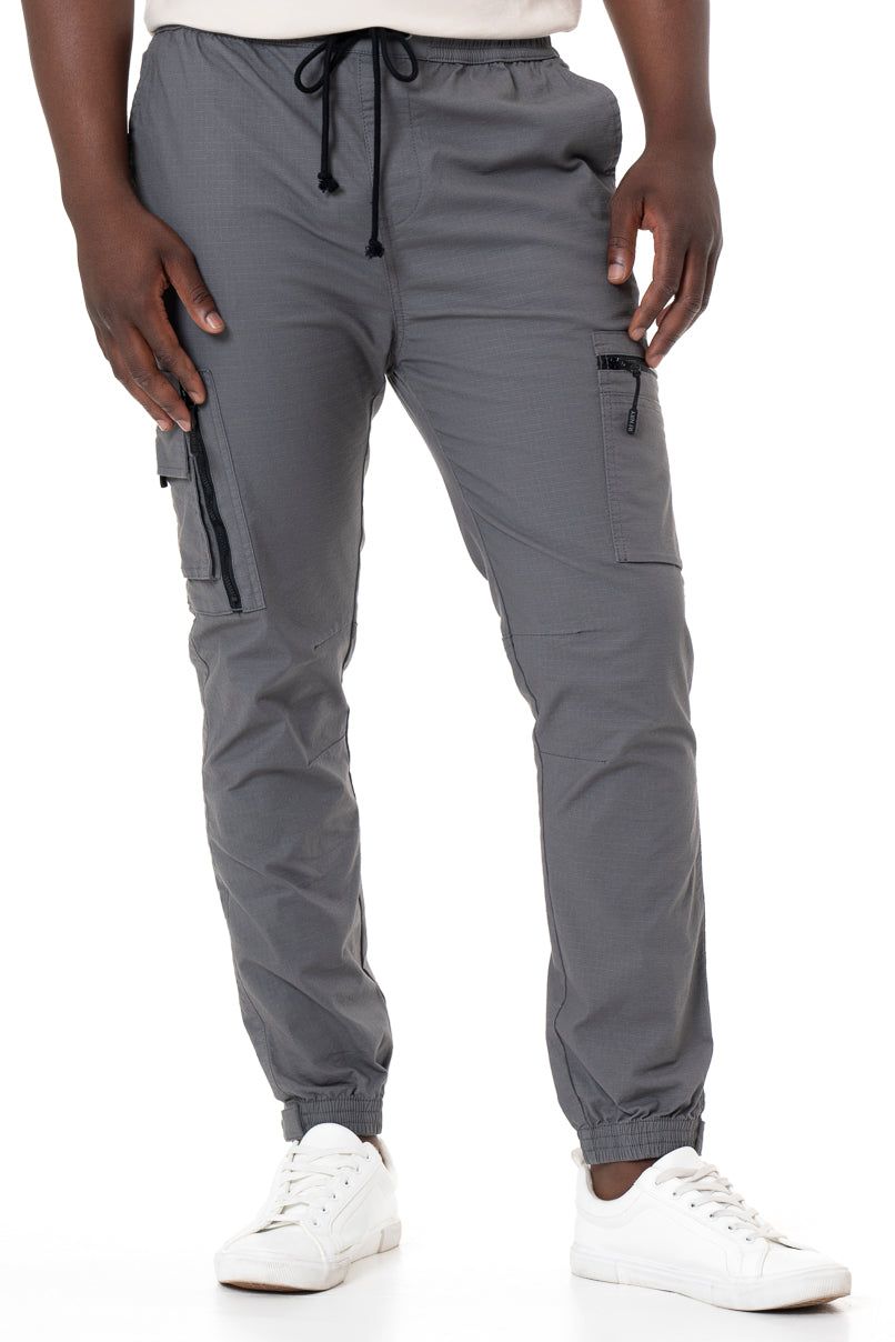 Cargo Pants _ 143927 _ Charcoal sold by Refinery