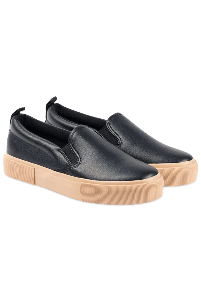 Slip On Sneaker _ 147325 _ Black sold by Refinery