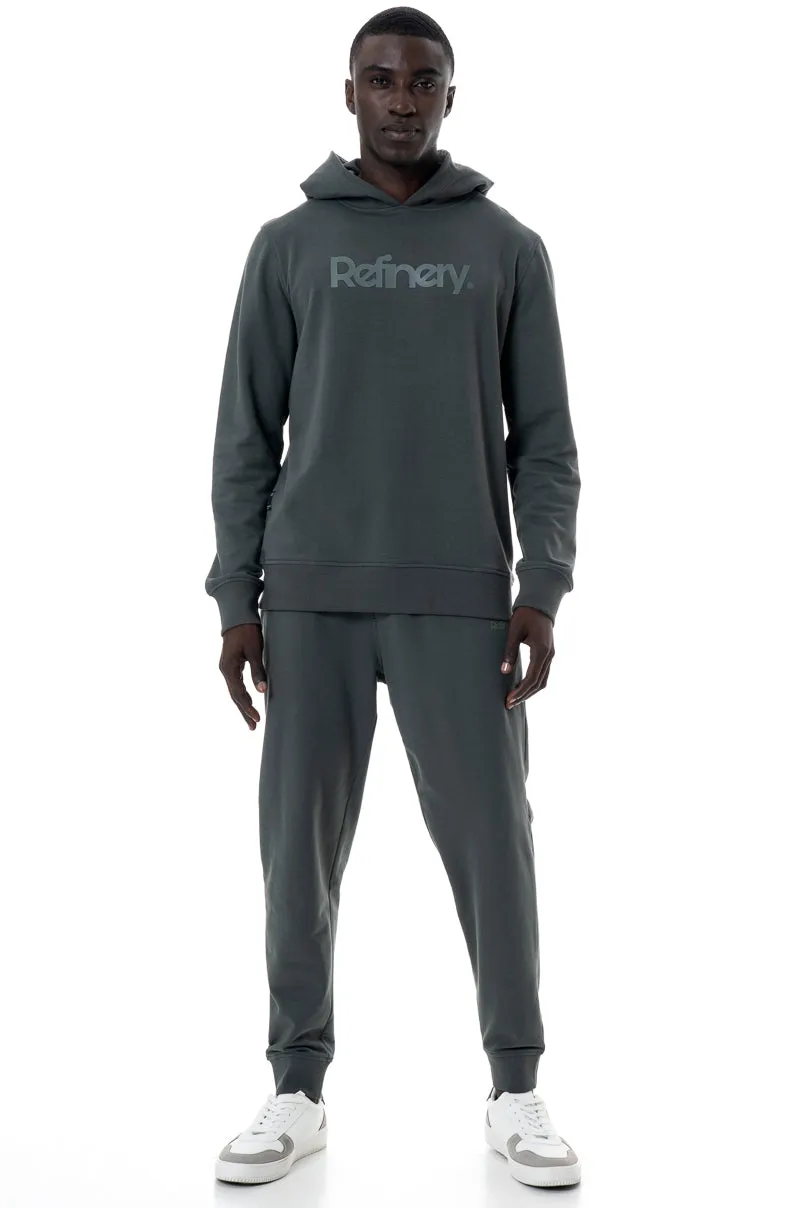 Branded Hoodie _ 146204 _ Green sold by Refinery