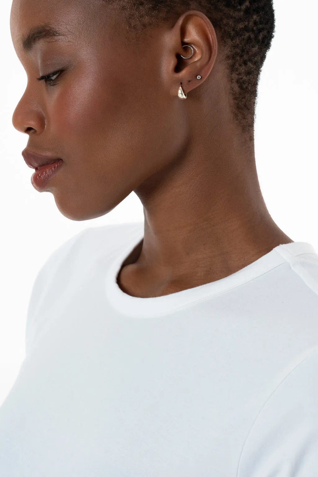 Fitted T-Shirt _ 143359 _ White sold by Refinery product image thumbnail 4