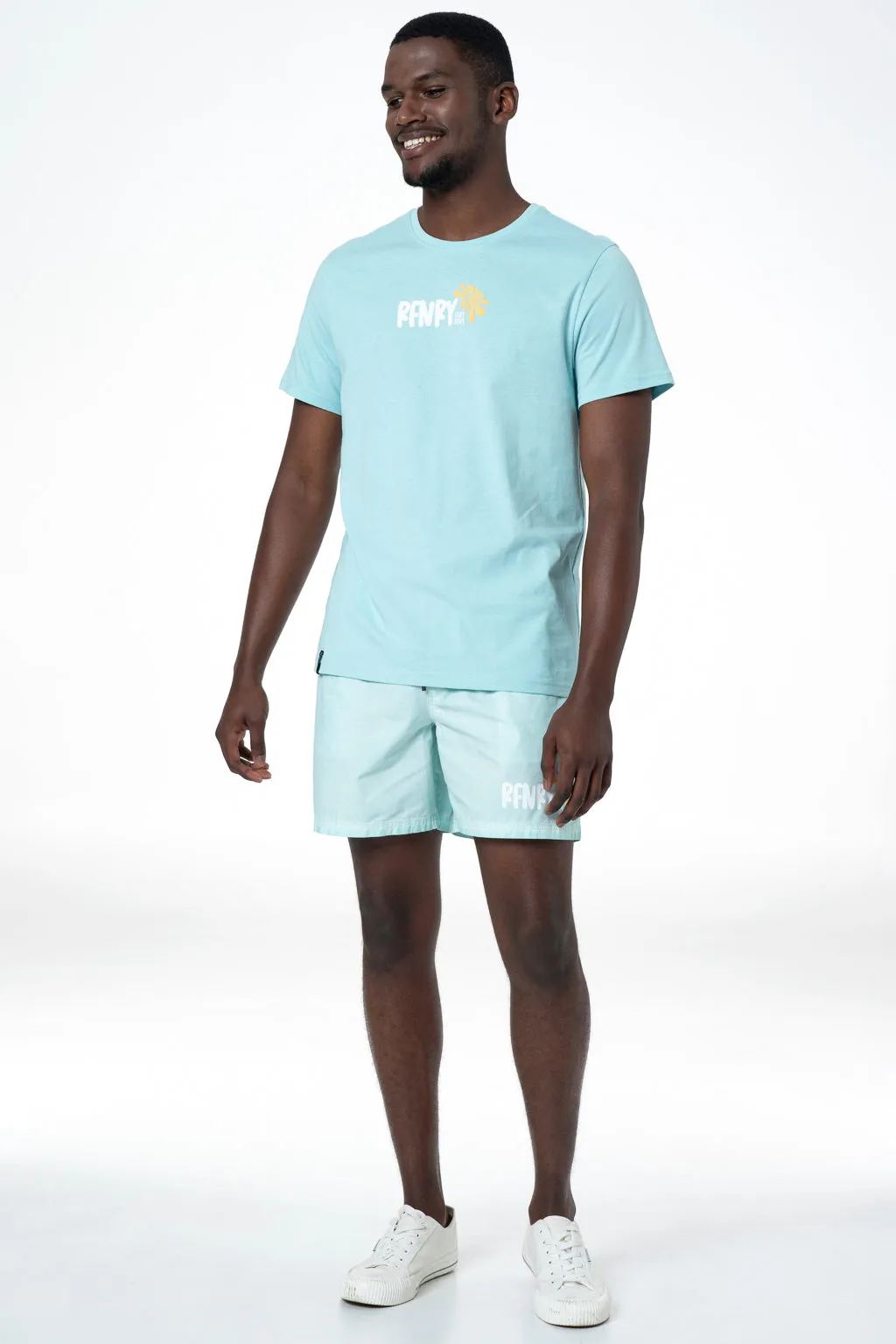 Branded T-Shirt _ 142539 _ Light Blue sold by Refinery