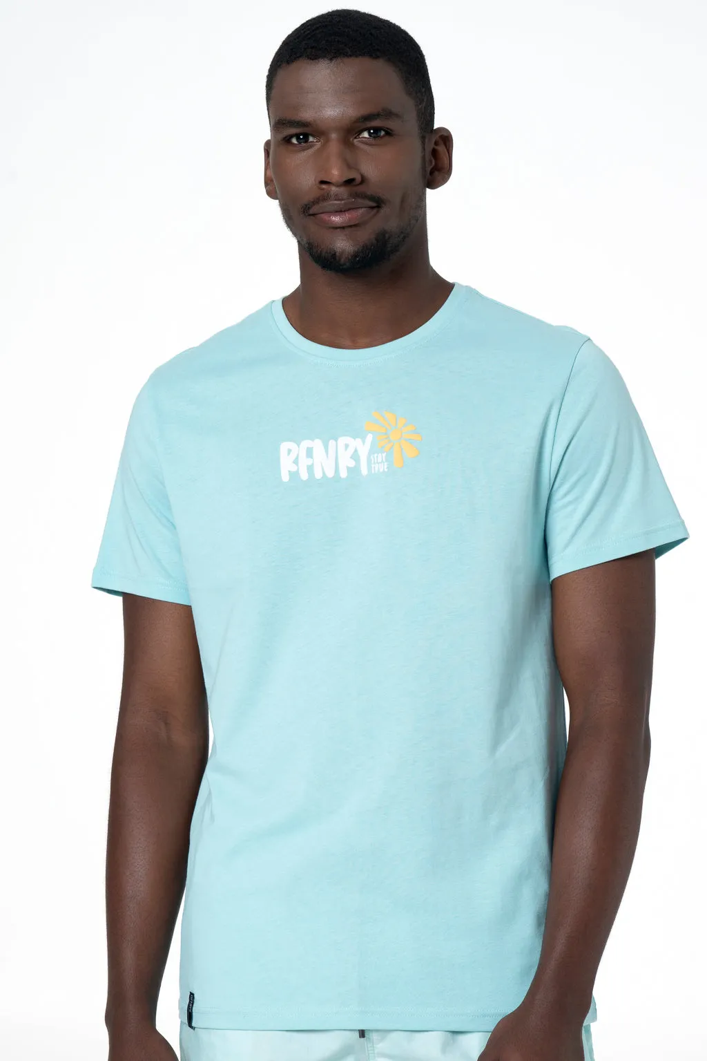 Branded T-Shirt _ 142539 _ Light Blue sold by Refinery product image thumbnail 2