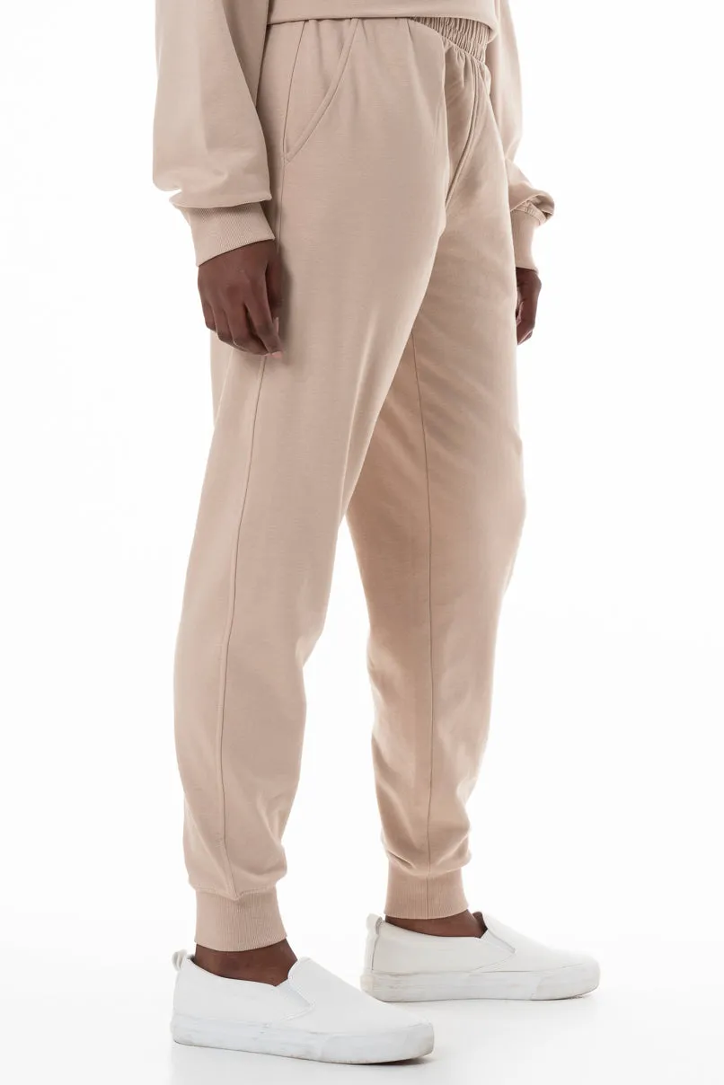 Slim Fit Track Pants _ 145606 _ Stone sold by Refinery product image thumbnail 3