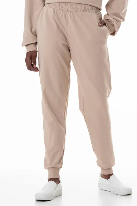 Slim Fit Track Pants _ 145606 _ Stone sold by Refinery