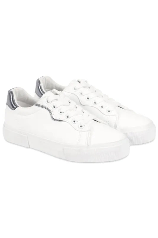 Lace-Up Sneaker _ 147335 _ White sold by Refinery