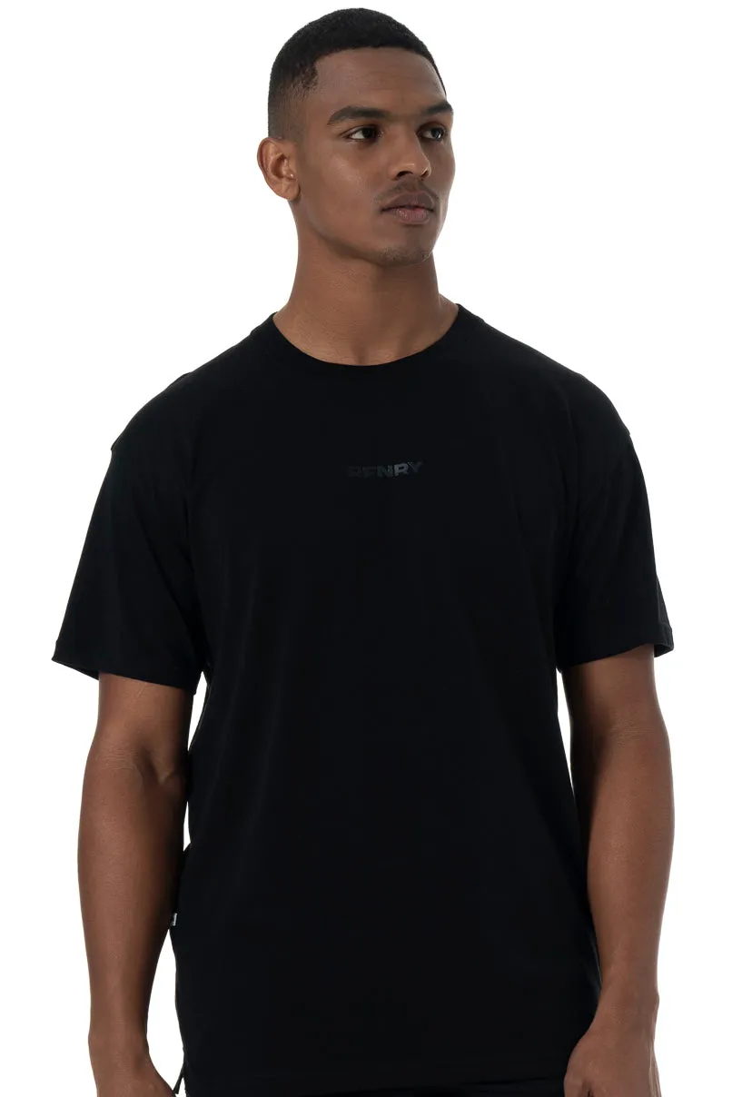 Oversized T-Shirt _ 151842 _ Black sold by Refinery
