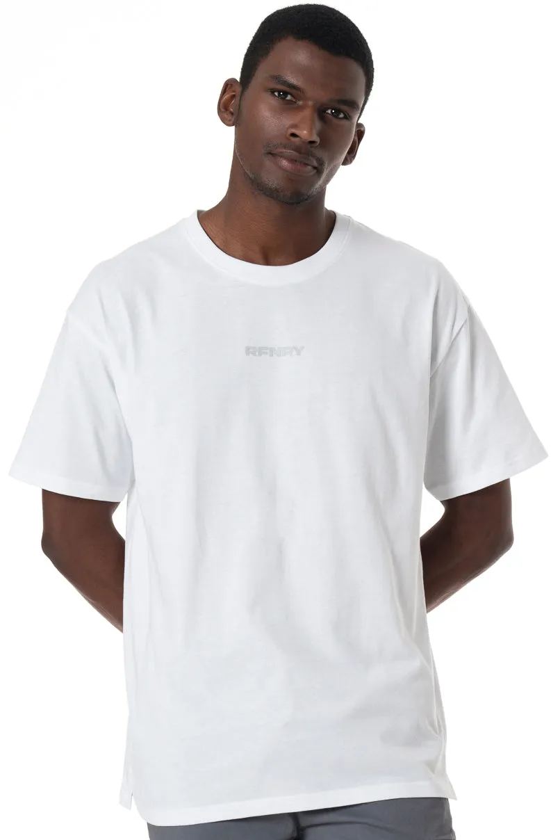 Oversized T-Shirt _ 151842 _ Optic White sold by Refinery