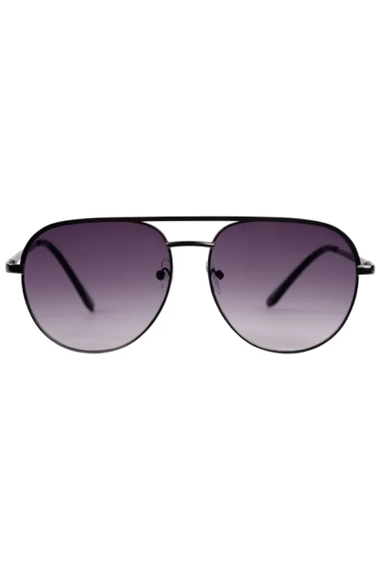 Aviator Sunglasses _ 150729 _ Gunmetal sold by Refinery