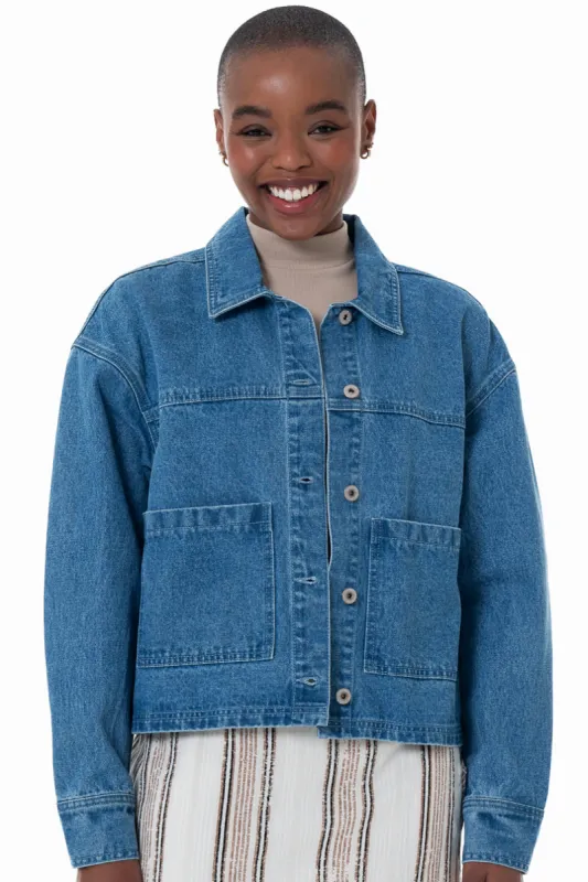 【関税&送料込】Marc Jacobs Washed Denim Jacket With Worn De Marc Jacobs Washed denim jacket with worn details | Parallel