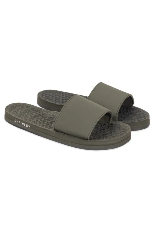 Fashion Sandal _ 151137 _ Green Mel sold by Refinery