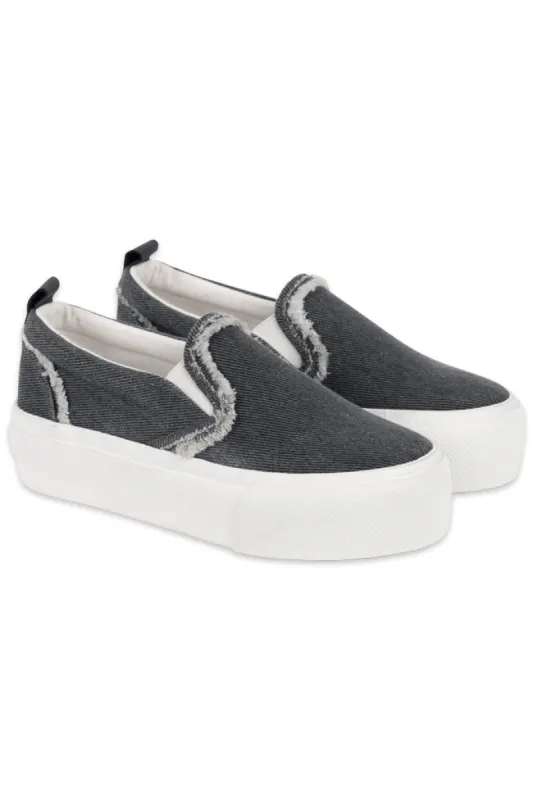 Slip-On Sneaker _ 150958 _ Charcoal sold by Refinery
