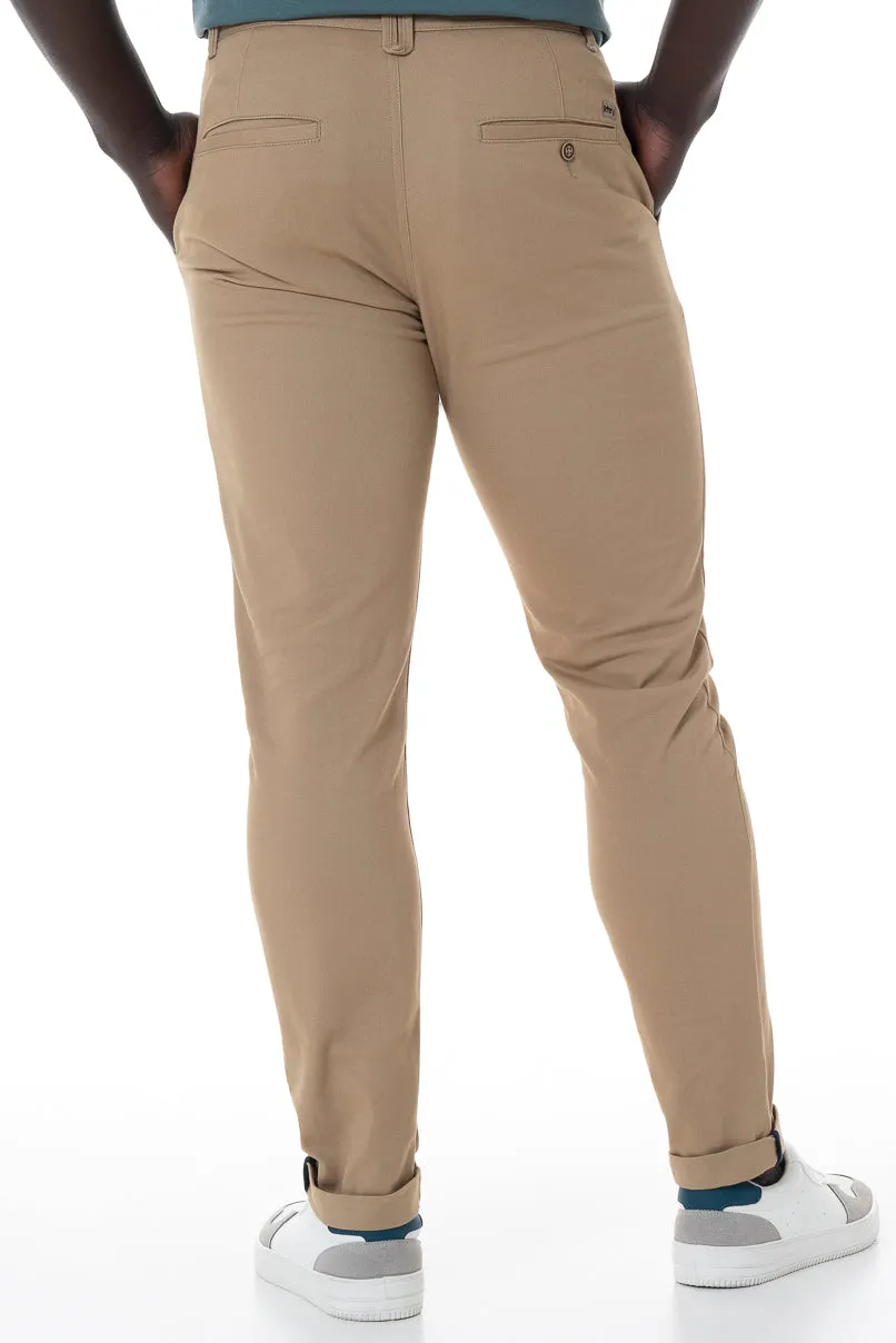 Chino Pants _ 151597 _ Stone sold by Refinery product image thumbnail 4
