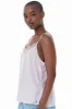 Lace Trim Cami _ 152245 _ Light Pink sold by Refinery