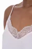 Lace Trim Cami _ 152245 _ Light Pink sold by Refinery