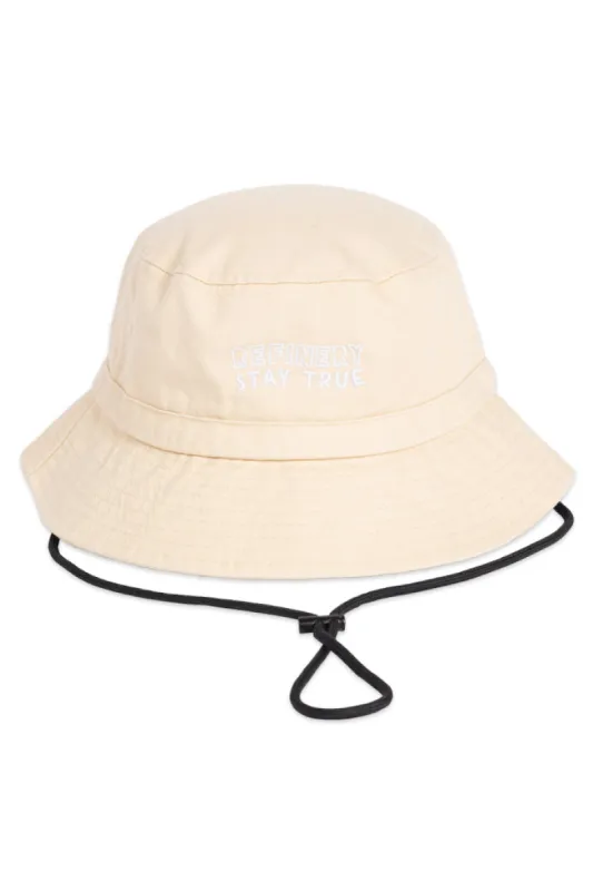 Boonie Bucket Hat _ 150718 _ Cream sold by Refinery