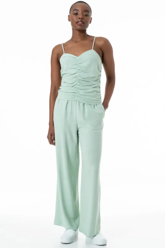 Ruched Strappy Top sold by Refinery