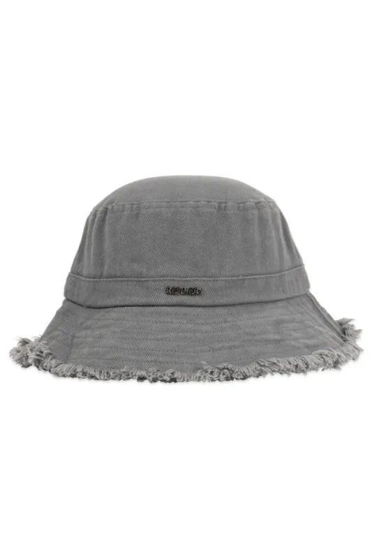 Bucket Hat _ 150707 _ Grey sold by Refinery
