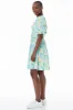 Puff Sleeve Dress _ 152168 _ Multi sold by Refinery