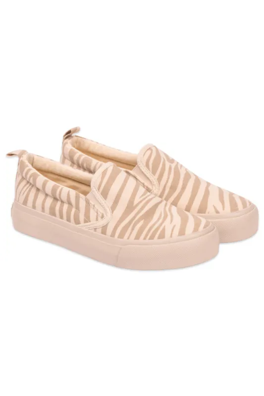 Slip-On Sneaker _ 150959 _ Stone sold by Refinery