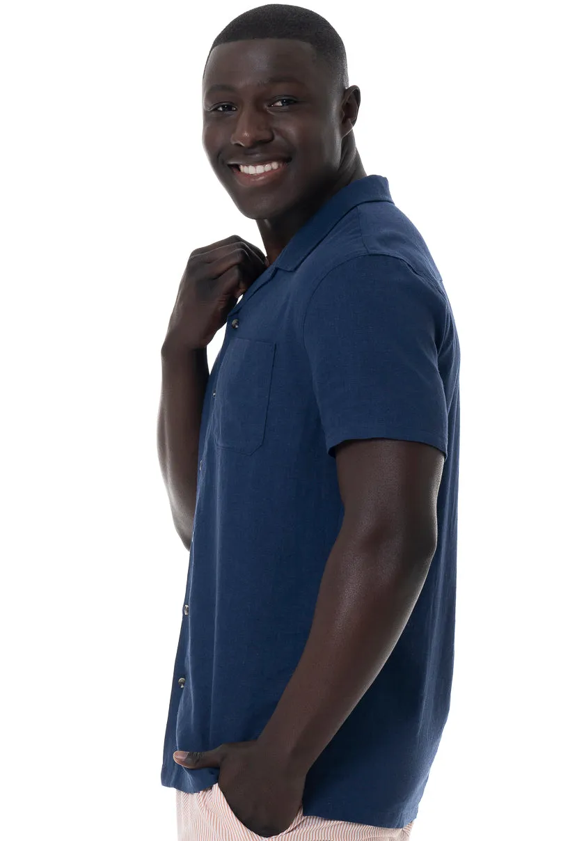 Gladneck Shirt _ 151700 _ Navy sold by Refinery product image thumbnail 2