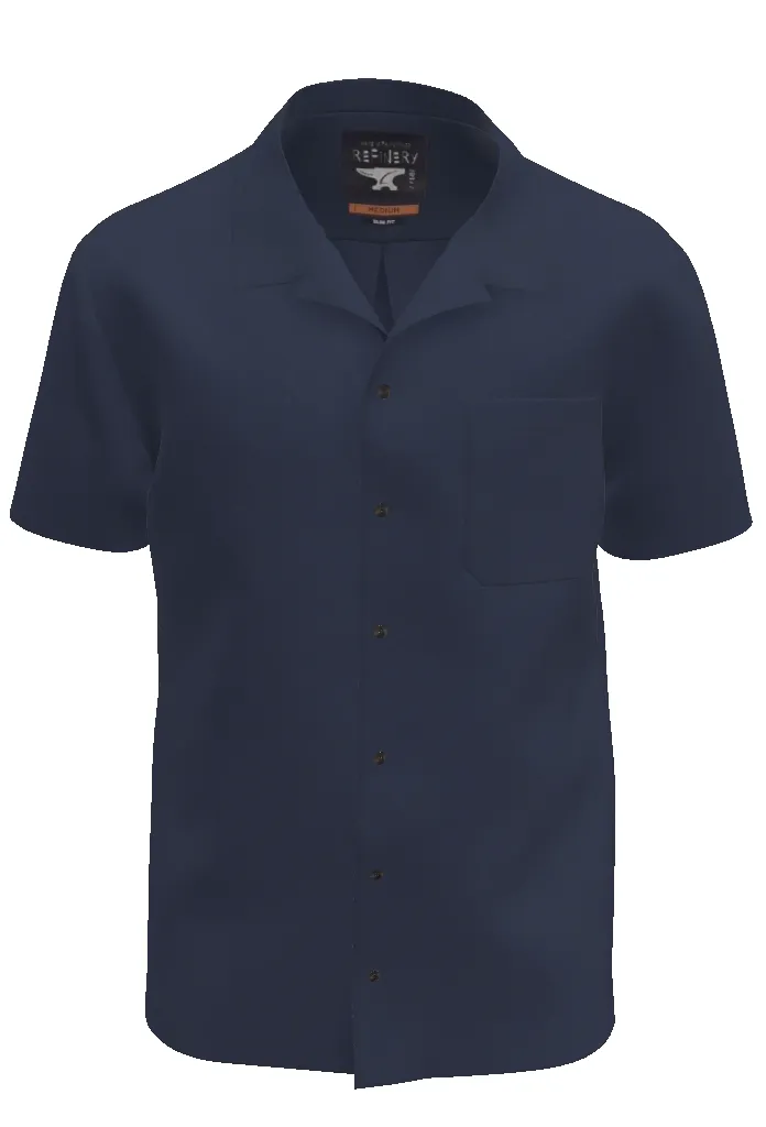 Gladneck Shirt _ 151700 _ Navy sold by Refinery product image thumbnail 3