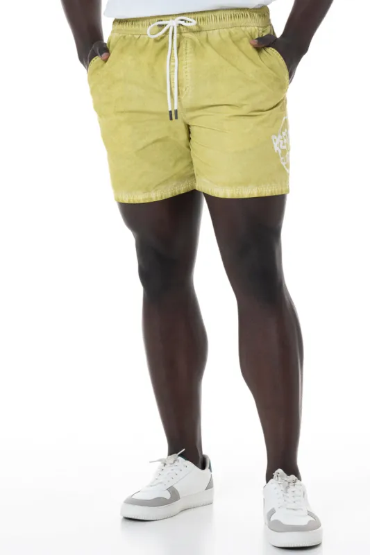 Dirty Dye Pool Shorts _ 151763 _ Green sold by Refinery