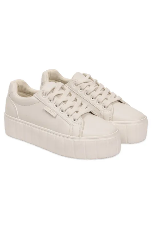 Lace Up Sneaker _ 153934 _ Natural sold by Refinery