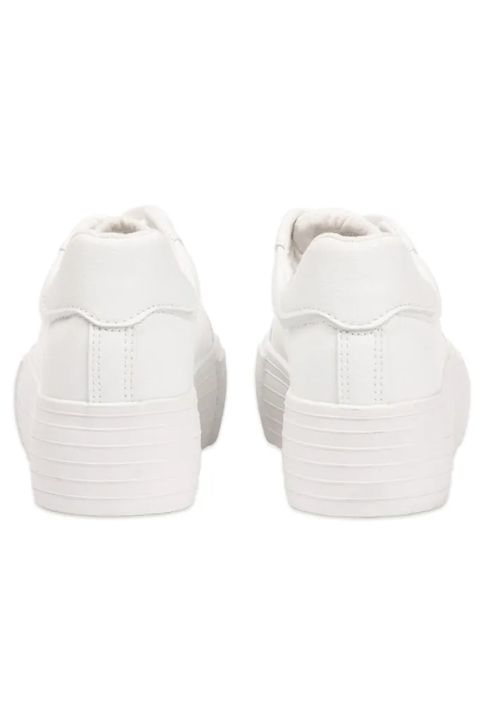 Platform Lace Up Sneaker _ 153935 _ White sold by Refinery product image thumbnail 3