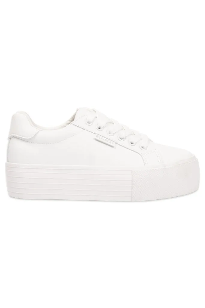 Platform Lace Up Sneaker _ 153935 _ White sold by Refinery product image thumbnail 2