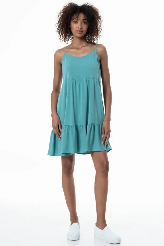 Fit And Flare Dress _ 153694 _ Blue sold by Refinery