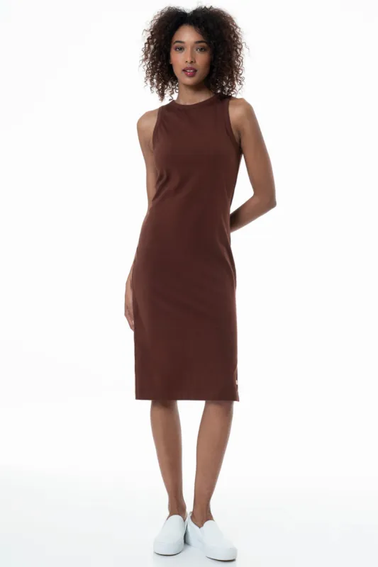 Bodycon Dress _ 153683 _ Chocolate sold by Refinery