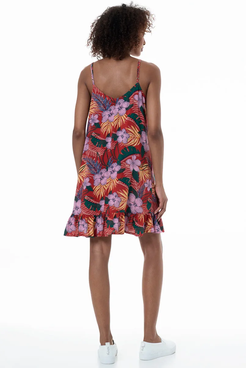 Strappy Frill Hem Dress sold by Refinery product image thumbnail 3