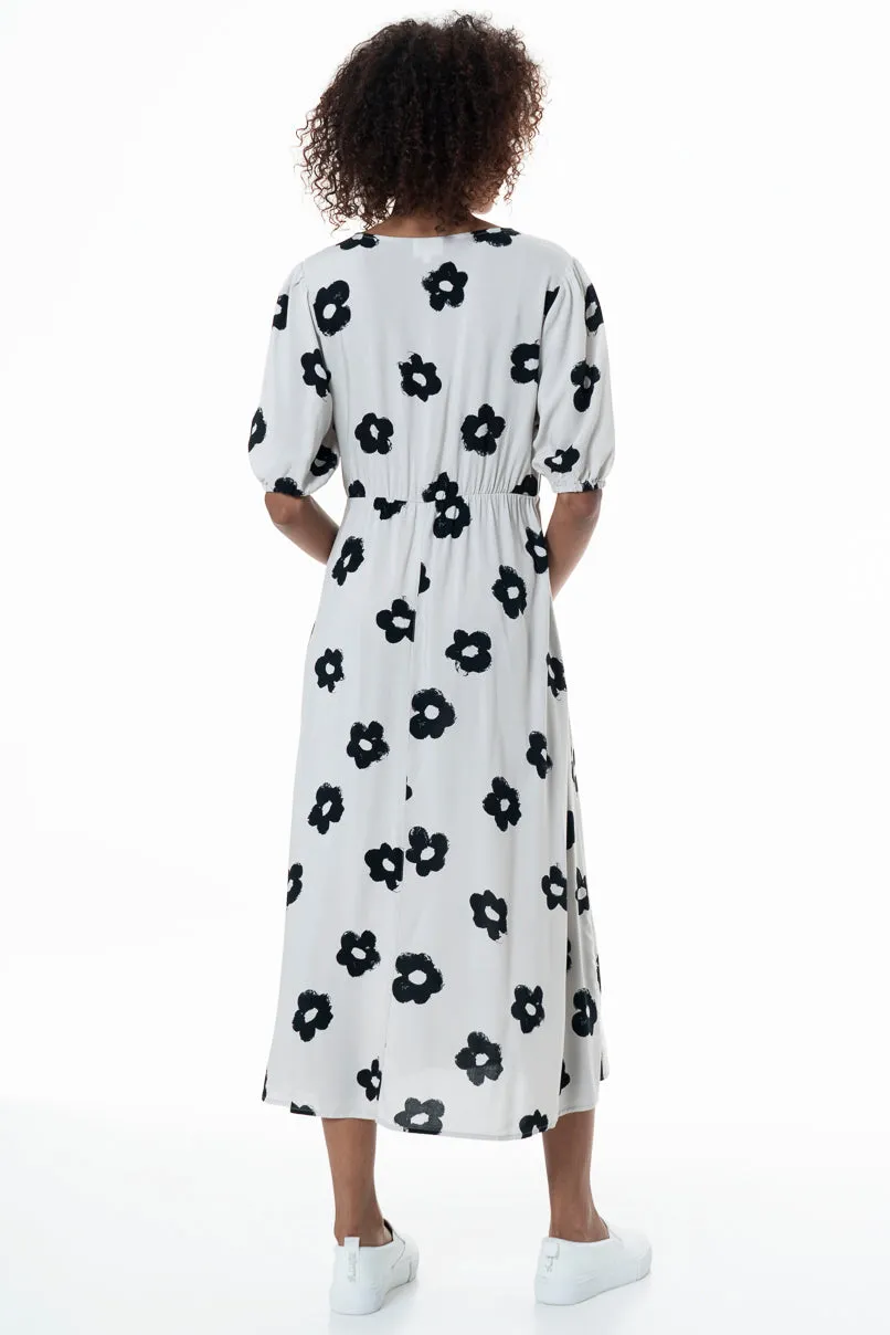 Fit And Flare Dress _ 153766 _ Natural sold by Refinery product image thumbnail 5